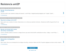 Tablet Screenshot of blogosferaantizp.blogspot.com