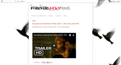 Desktop Screenshot of foreverluckyfilms.blogspot.com