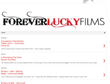 Tablet Screenshot of foreverluckyfilms.blogspot.com