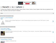 Tablet Screenshot of karachivslahore.blogspot.com