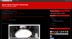 Desktop Screenshot of byamshawpeoplesuniversity.blogspot.com