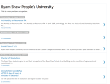 Tablet Screenshot of byamshawpeoplesuniversity.blogspot.com