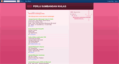 Desktop Screenshot of bantuan-ikhlas.blogspot.com