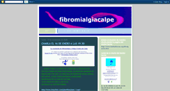 Desktop Screenshot of fibromialgiacalpe.blogspot.com