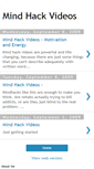 Mobile Screenshot of mindhackvideos.blogspot.com