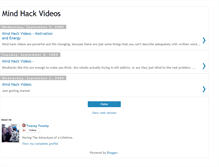 Tablet Screenshot of mindhackvideos.blogspot.com