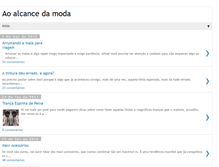 Tablet Screenshot of aoalcancedamoda.blogspot.com