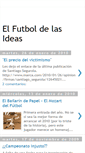Mobile Screenshot of elfutboldelasideas.blogspot.com