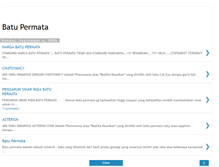 Tablet Screenshot of batu-batu-permata.blogspot.com