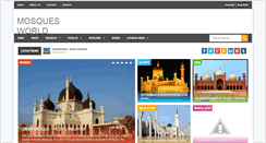 Desktop Screenshot of mosquesworld.blogspot.com