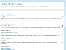 Tablet Screenshot of kalles-abnehm-story.blogspot.com