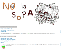 Tablet Screenshot of noalasopa.blogspot.com