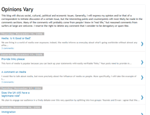 Tablet Screenshot of opinions-vary.blogspot.com