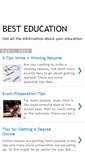 Mobile Screenshot of best-education.blogspot.com