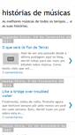Mobile Screenshot of historiasdemusicas.blogspot.com