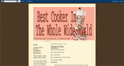 Desktop Screenshot of bestcooker.blogspot.com