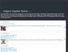 Tablet Screenshot of dagensdigitaletanker.blogspot.com