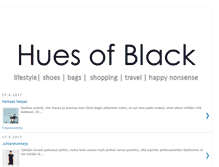 Tablet Screenshot of huesofblack.blogspot.com