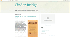 Desktop Screenshot of cinderbridge.blogspot.com