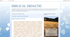 Desktop Screenshot of didaticabiblica.blogspot.com