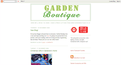 Desktop Screenshot of gardenboutique.blogspot.com