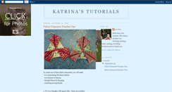 Desktop Screenshot of katrinastutorials.blogspot.com