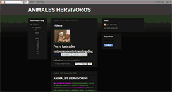 Desktop Screenshot of animaleschiquito.blogspot.com