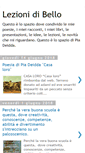 Mobile Screenshot of lezionidibello.blogspot.com