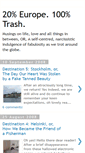 Mobile Screenshot of eurotrash.blogspot.com