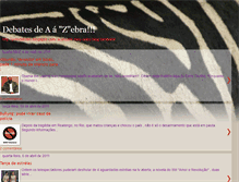 Tablet Screenshot of deaazebra.blogspot.com