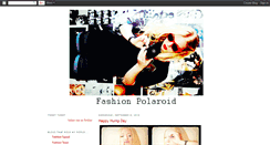 Desktop Screenshot of polaroidfashion.blogspot.com