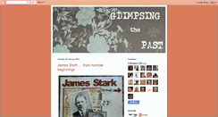 Desktop Screenshot of glimpsingthepast.blogspot.com