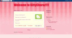 Desktop Screenshot of kittycharaz.blogspot.com