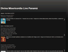 Tablet Screenshot of divinamisericordialive.blogspot.com