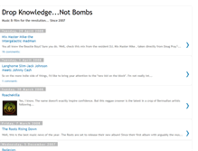 Tablet Screenshot of dropknowledgenotbombs.blogspot.com