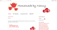 Desktop Screenshot of homemadebynancy.blogspot.com