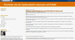 Desktop Screenshot of niedozydowskichroszczenodpolski.blogspot.com