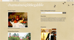 Desktop Screenshot of charmainesgibblegabble.blogspot.com