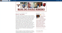 Desktop Screenshot of blogdopauloribeiro.blogspot.com