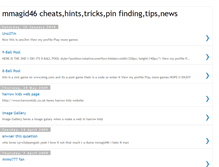 Tablet Screenshot of mmagid46scheatsandtips.blogspot.com