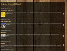 Tablet Screenshot of juanghinggatitisan.blogspot.com