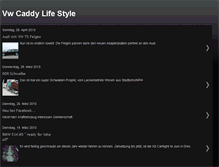 Tablet Screenshot of caddystyle.blogspot.com