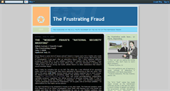 Desktop Screenshot of frustratingfraud.blogspot.com