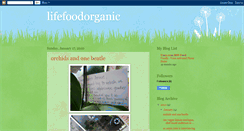 Desktop Screenshot of lifefoodorganic.blogspot.com