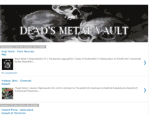 Tablet Screenshot of dead-metalvault.blogspot.com