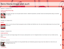 Tablet Screenshot of bensmamabloggtjetztauch.blogspot.com