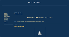 Desktop Screenshot of famous-guns.blogspot.com