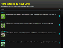 Tablet Screenshot of giffre-nature.blogspot.com
