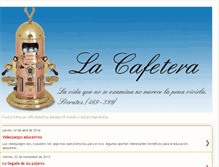 Tablet Screenshot of cafetera.blogspot.com