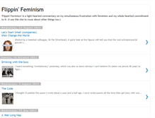 Tablet Screenshot of feminisminstyle.blogspot.com